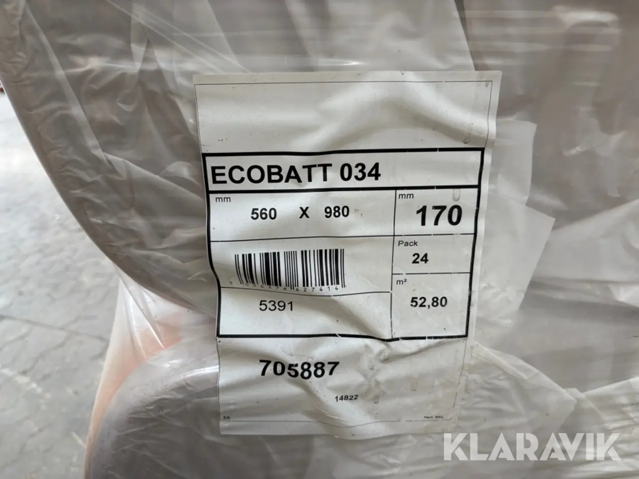 Billede 6 - Isolering Knauf Insulation EcoBatt 034 170 mm