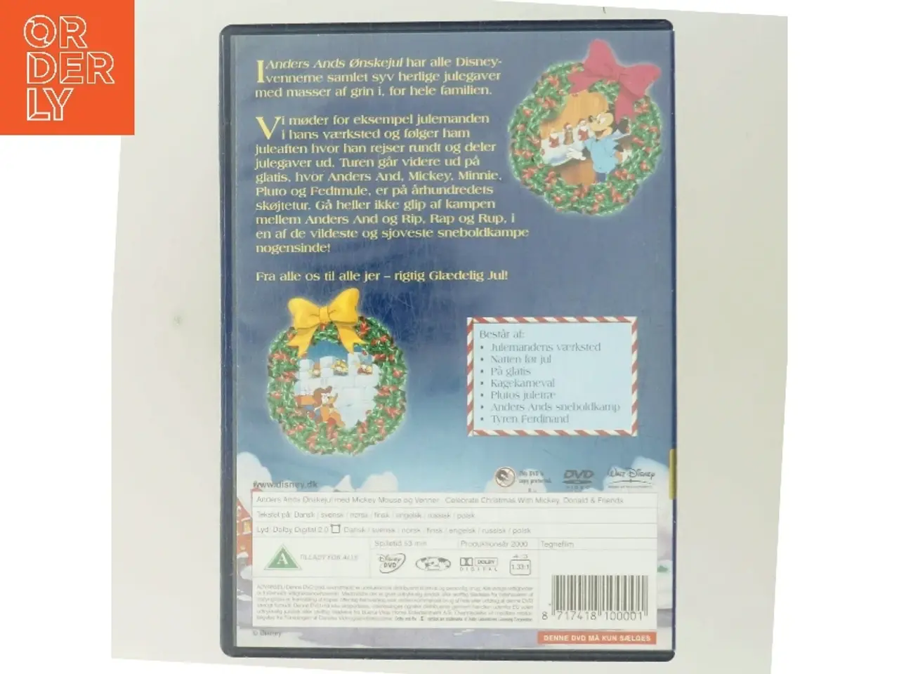 Billede 3 - Anders Ands Ønskejul DVD fra Walt Disney (DVD)