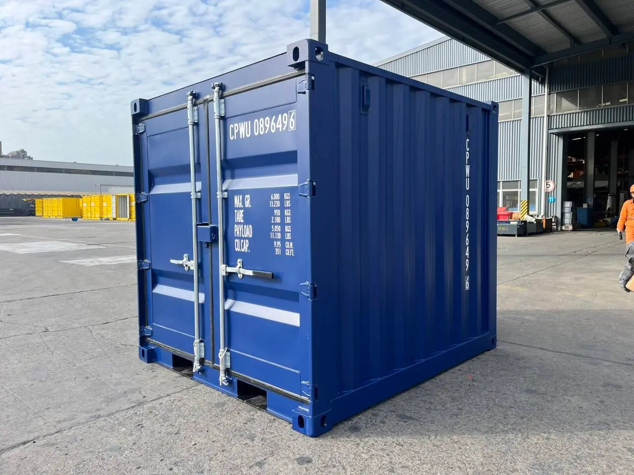 Billede 2 - 8' container i RAL 5013