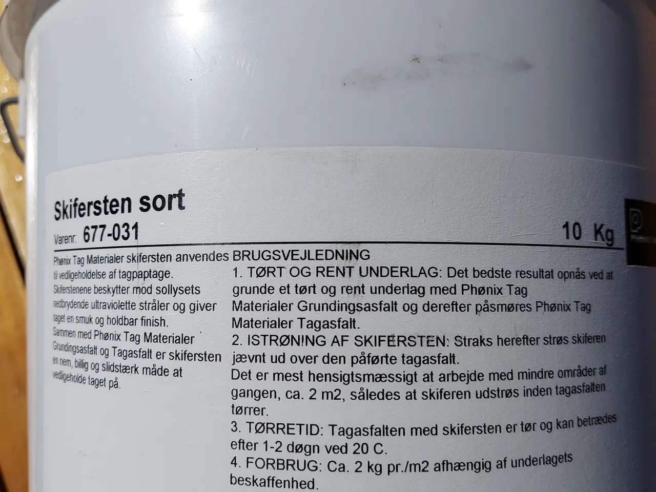 Billede 2 - Skifersten sort ca 5 kg