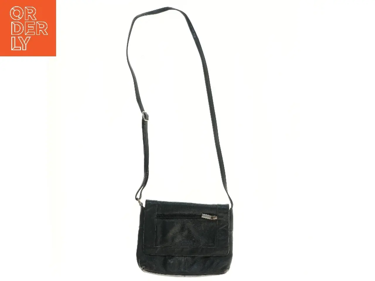 Billede 1 - Sort skuldertaske (str. 24x19 cm)