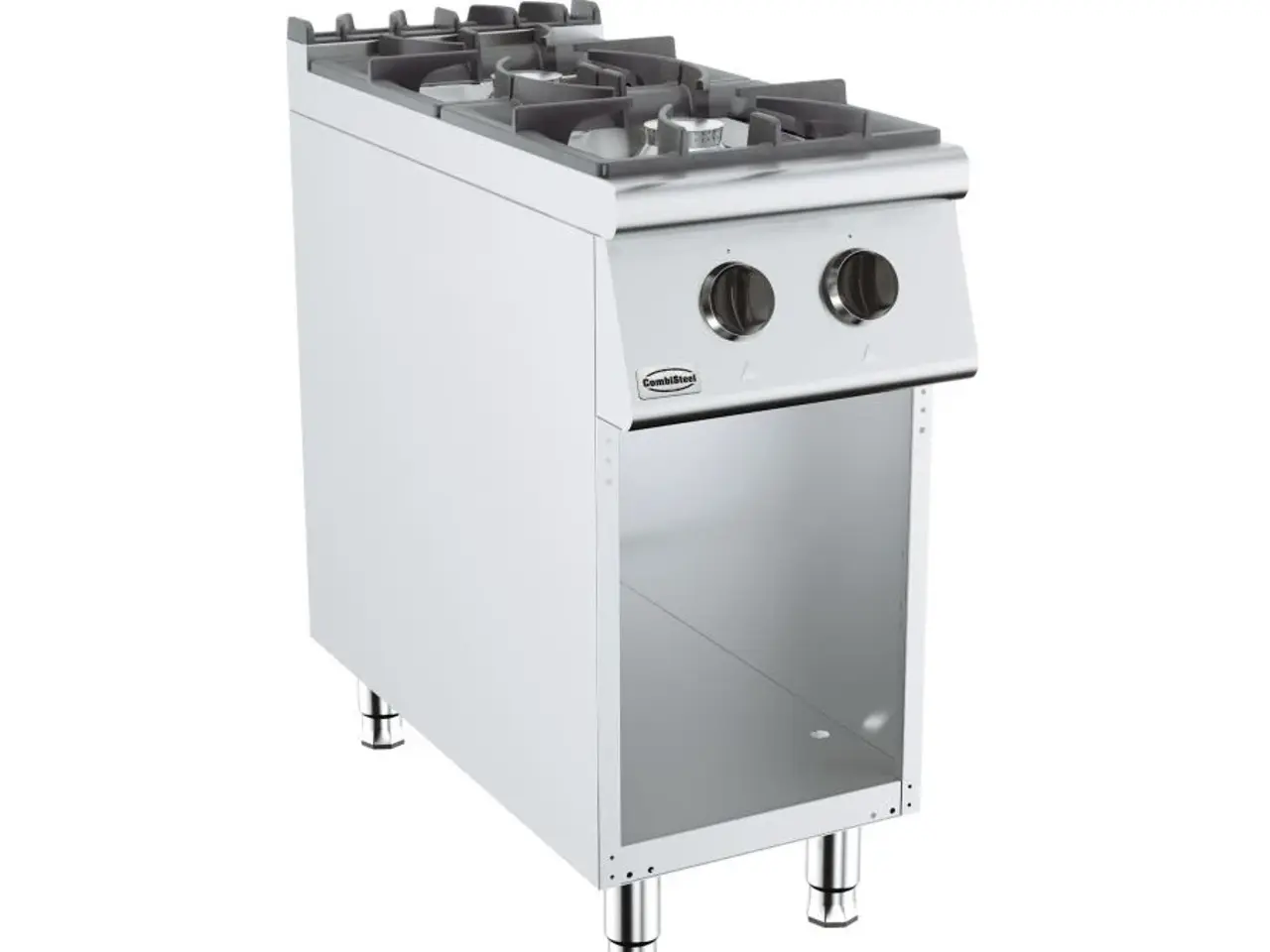 Billede 1 -  Industri Gaskomfur 2 Blus (2x 8,5 kW) – Gulvmodel