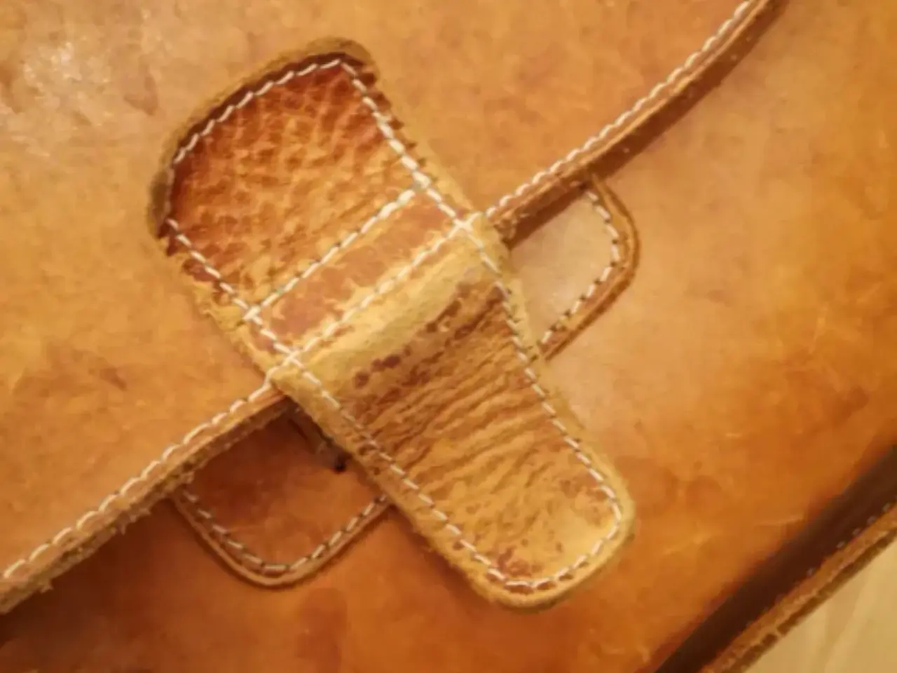 Billede 4 - Vintage shopper i kernelæder