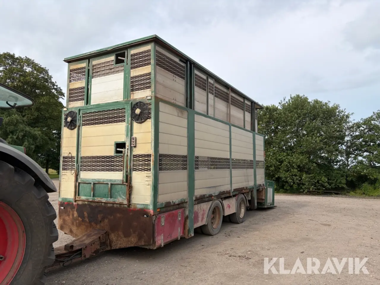 Billede 1 - Grisevogn 2 etagers med lift