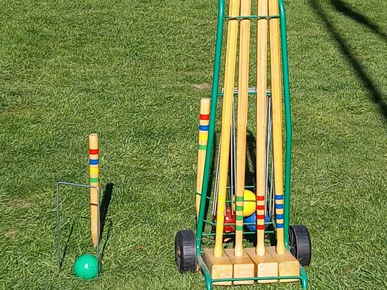 Billede 1 - Krocket med vogn 4 personer