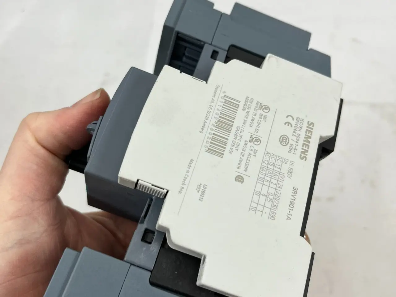 Billede 9 - Siemens SIRIUS 3RV2711-1DD10 Motor Protection 3.2A