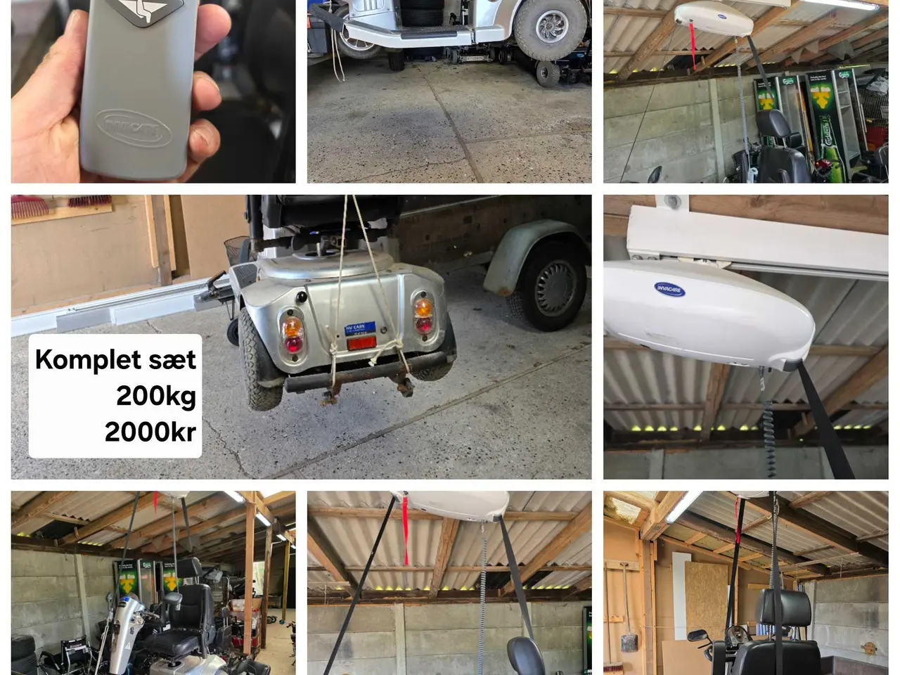 Billede 1 - 200 KG elektrisk lift