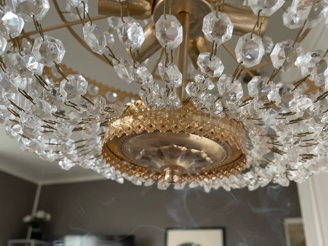 Billede 3 - Crystal Lampe