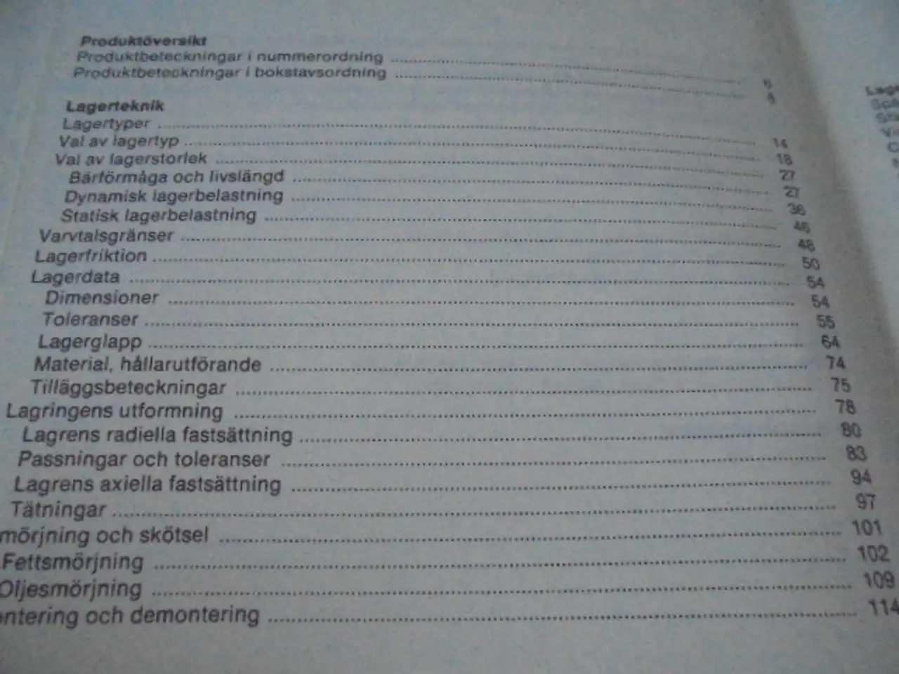 Billede 3 - SKF Huvudkatalog + lærebog om rulningslejer