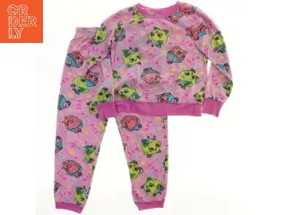 Shopkins Pyjamassæt med Tegninger fra Shopkins (str. 140)