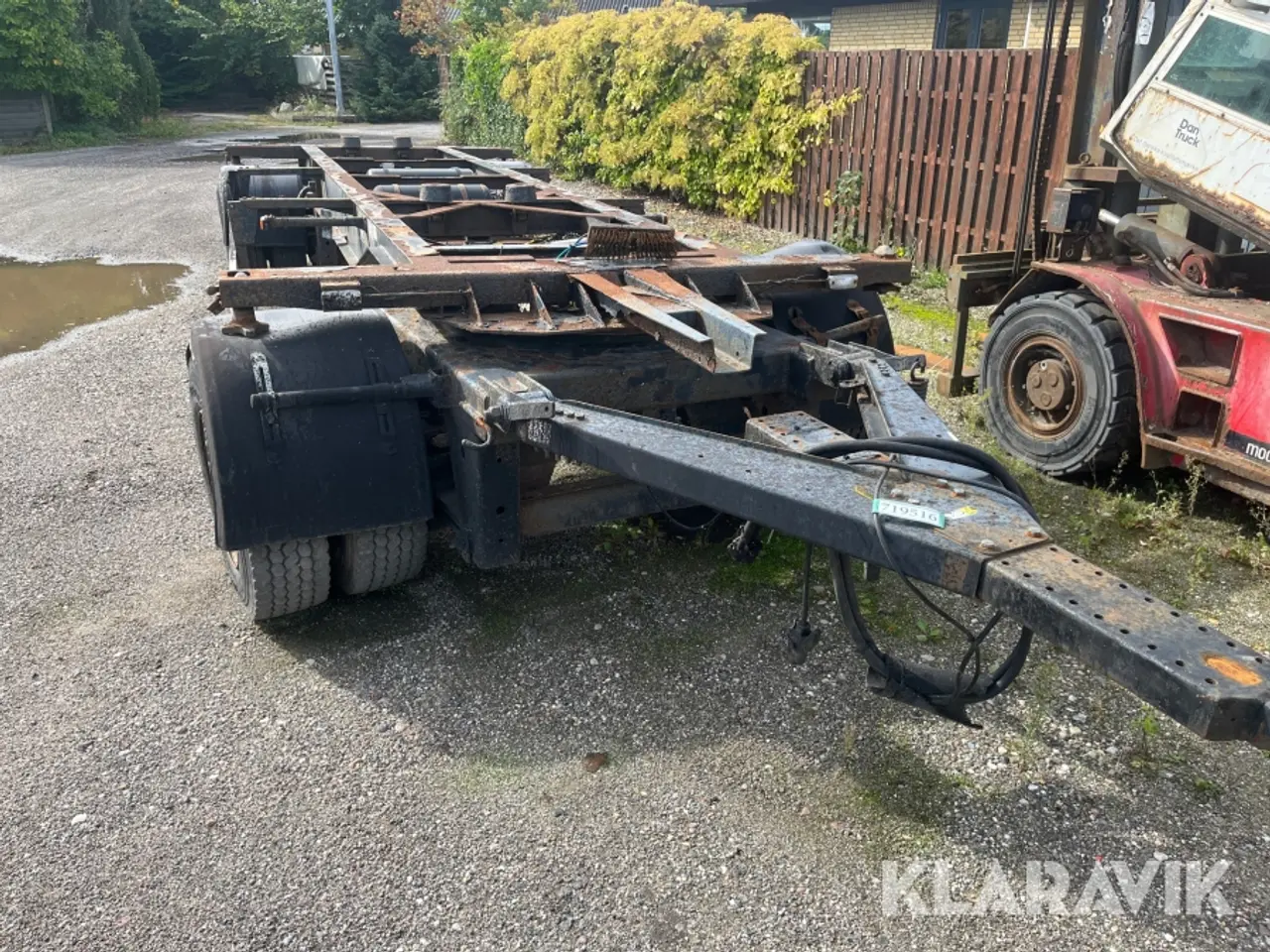 Billede 2 - Trailer Leci til 20 fods containere