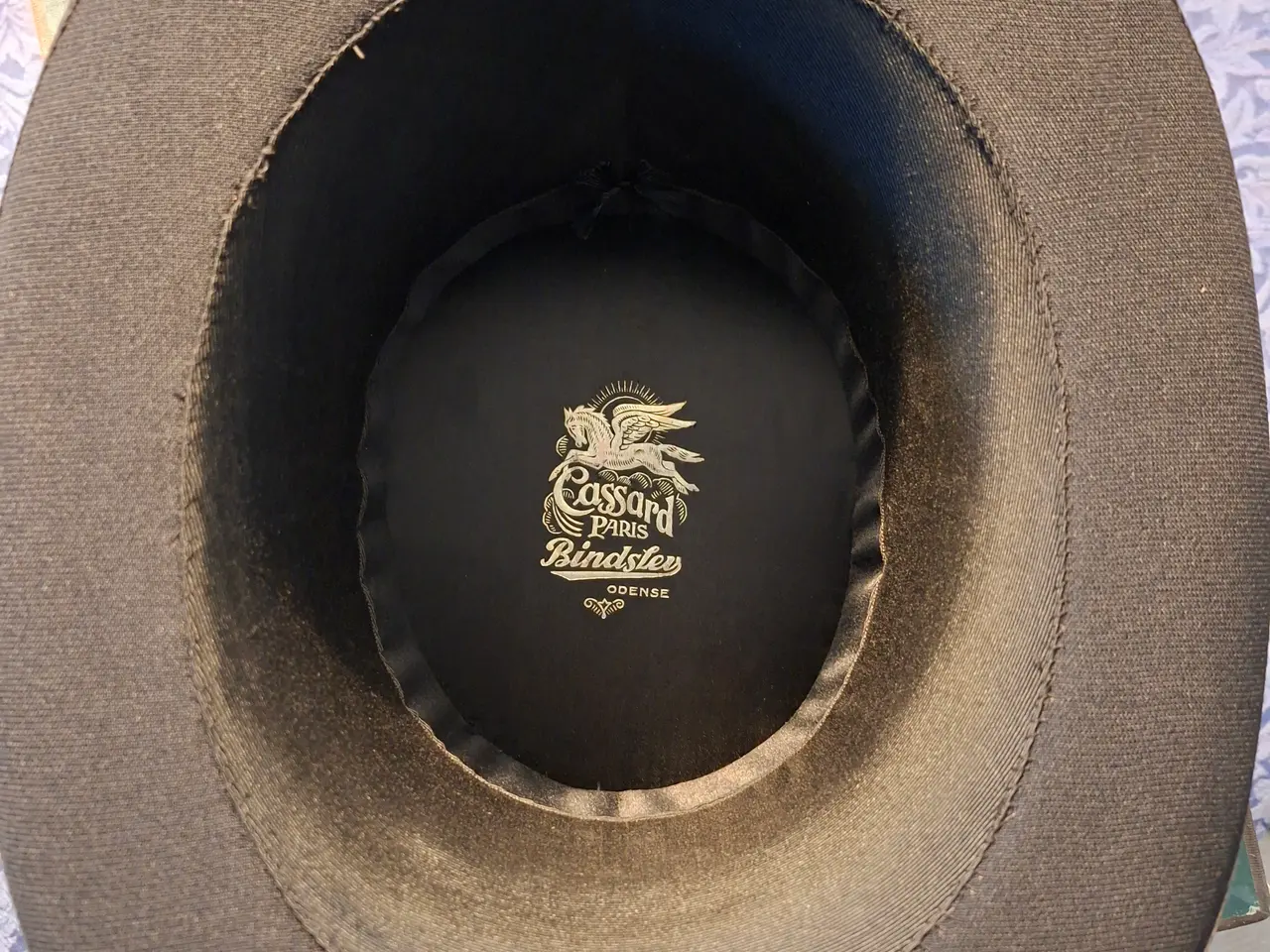 Billede 2 - Fransk sort cylinderhat  