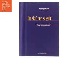 Det sku' vær' så godt af Anne Katrine Lund (Bog)