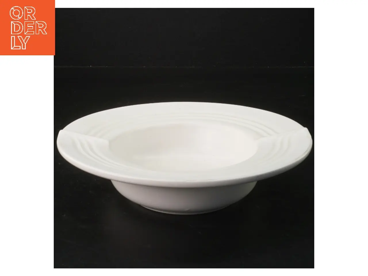 Billede 1 - Hvid porcelænsaskebæger fra Søholm (str. Ø 20 cm)