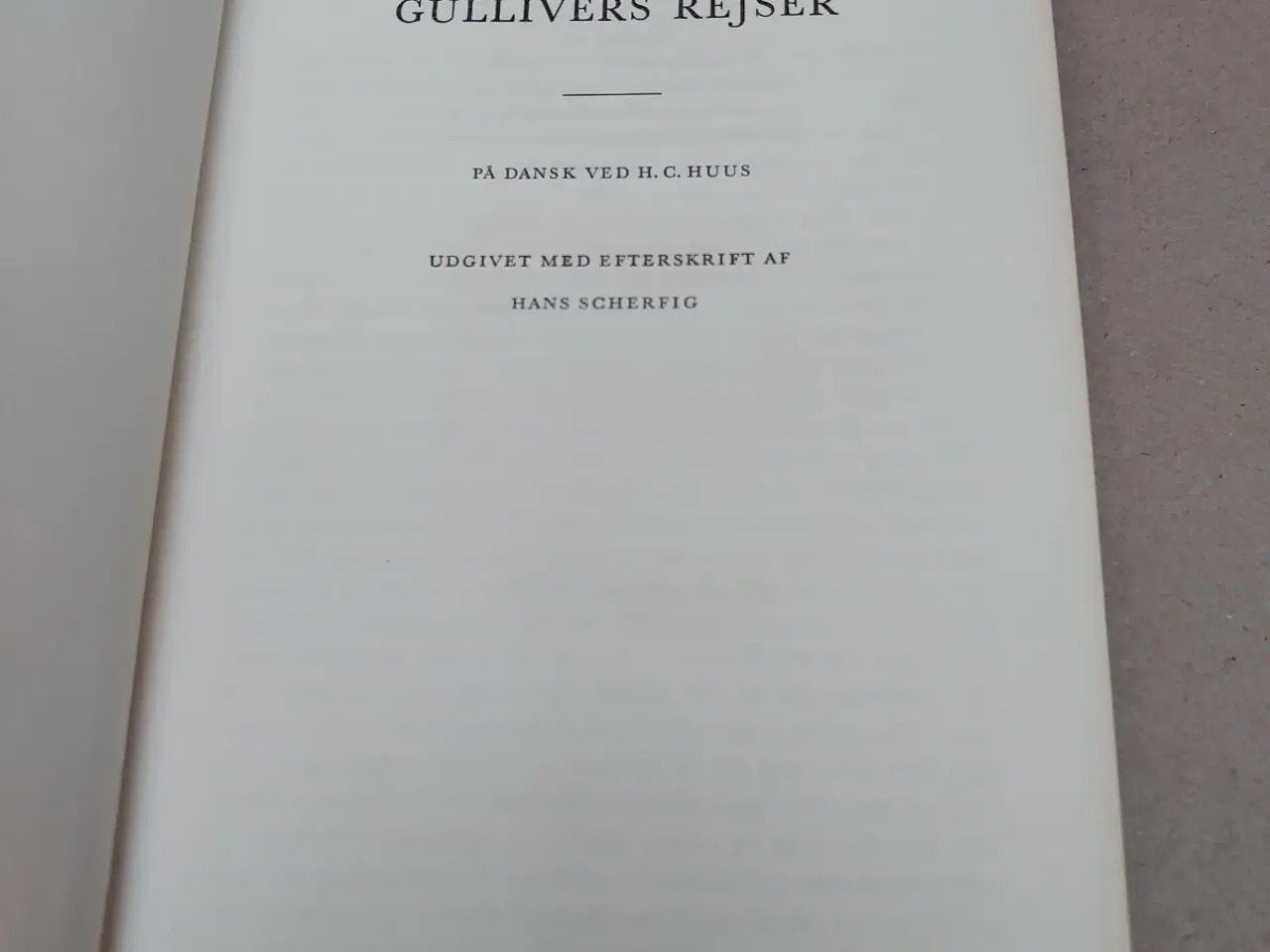 Billede 6 - Gullivers rejser – Jonathan Swift – Gyldendal, 196