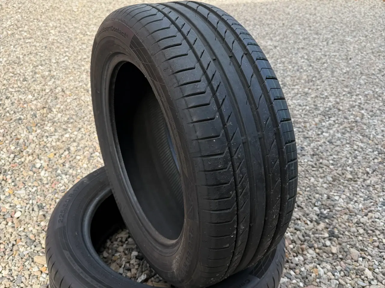 Billede 1 - 2 x Continental Sport Contact 225/50R17 ny