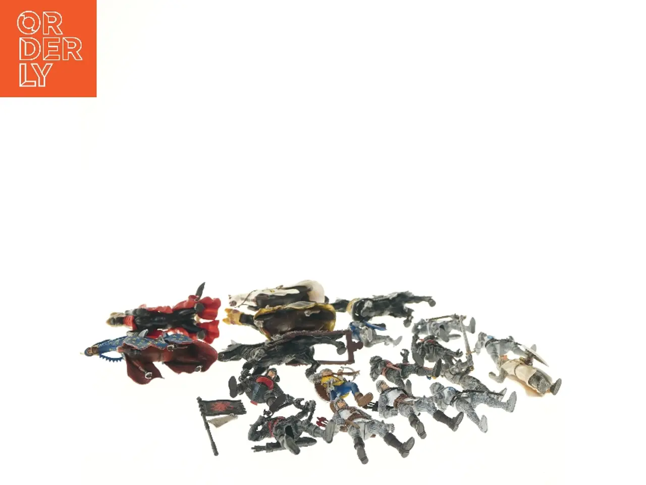 Billede 3 - Papo Ridderfigurer med heste (str. 14 cm)