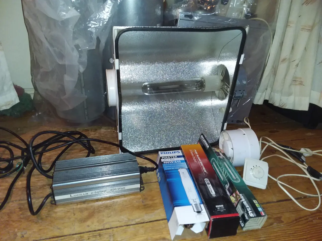 Billede 2 - 400 w Hps/Mh lampe, cooltube Sputnik