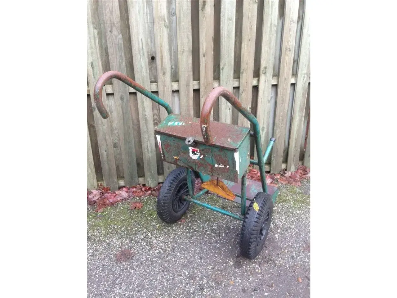 Billede 2 - Ravendo Ilt og gas flaskevogn, stor solid model