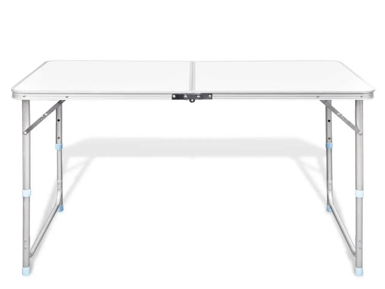 Billede 3 - Sammenklappeligt campingbord i aluminium - justérbart 120 × 60 cm