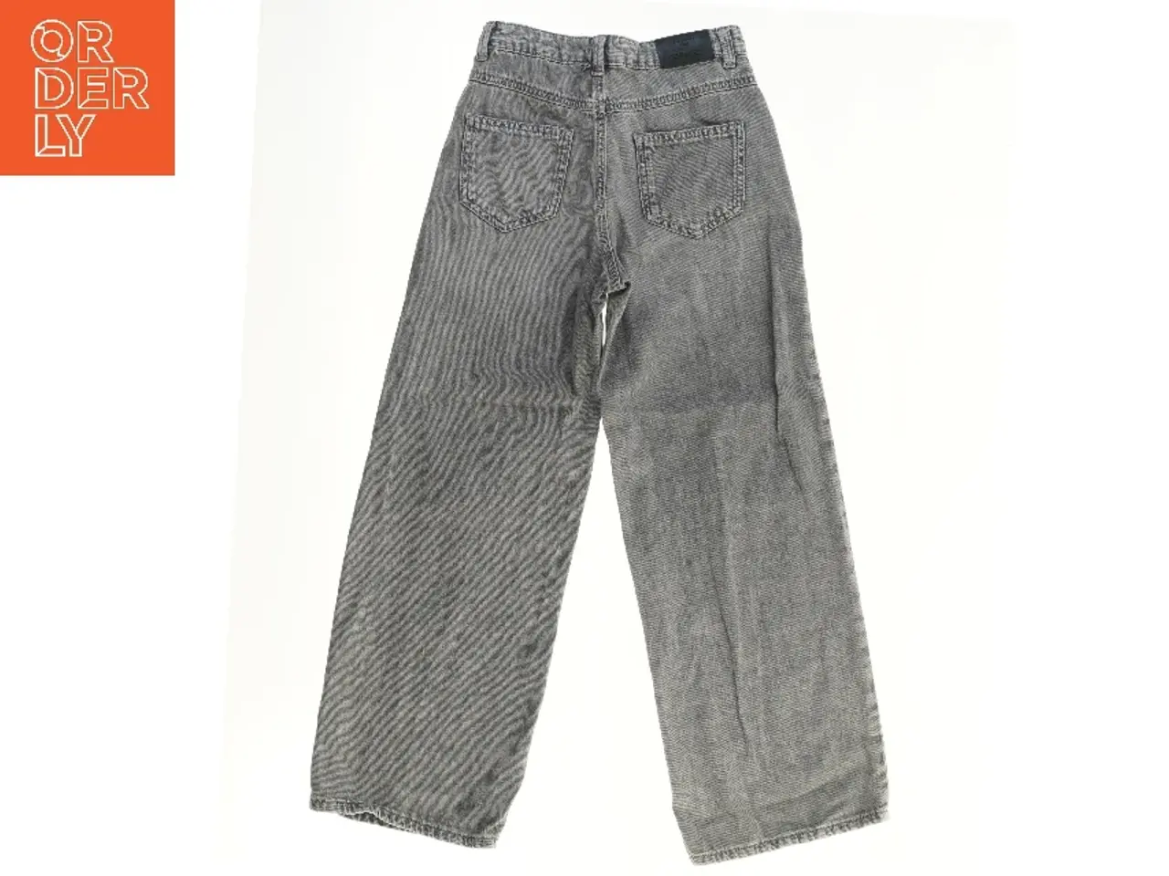 Billede 1 - Grå wide-leg jeans fra Name It (str. 140)