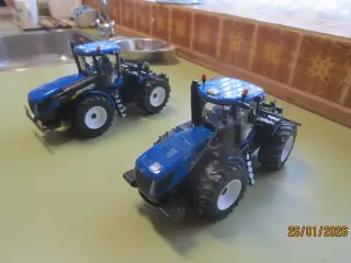 2 stk Modeltraktor HOLLAND T9 530/565