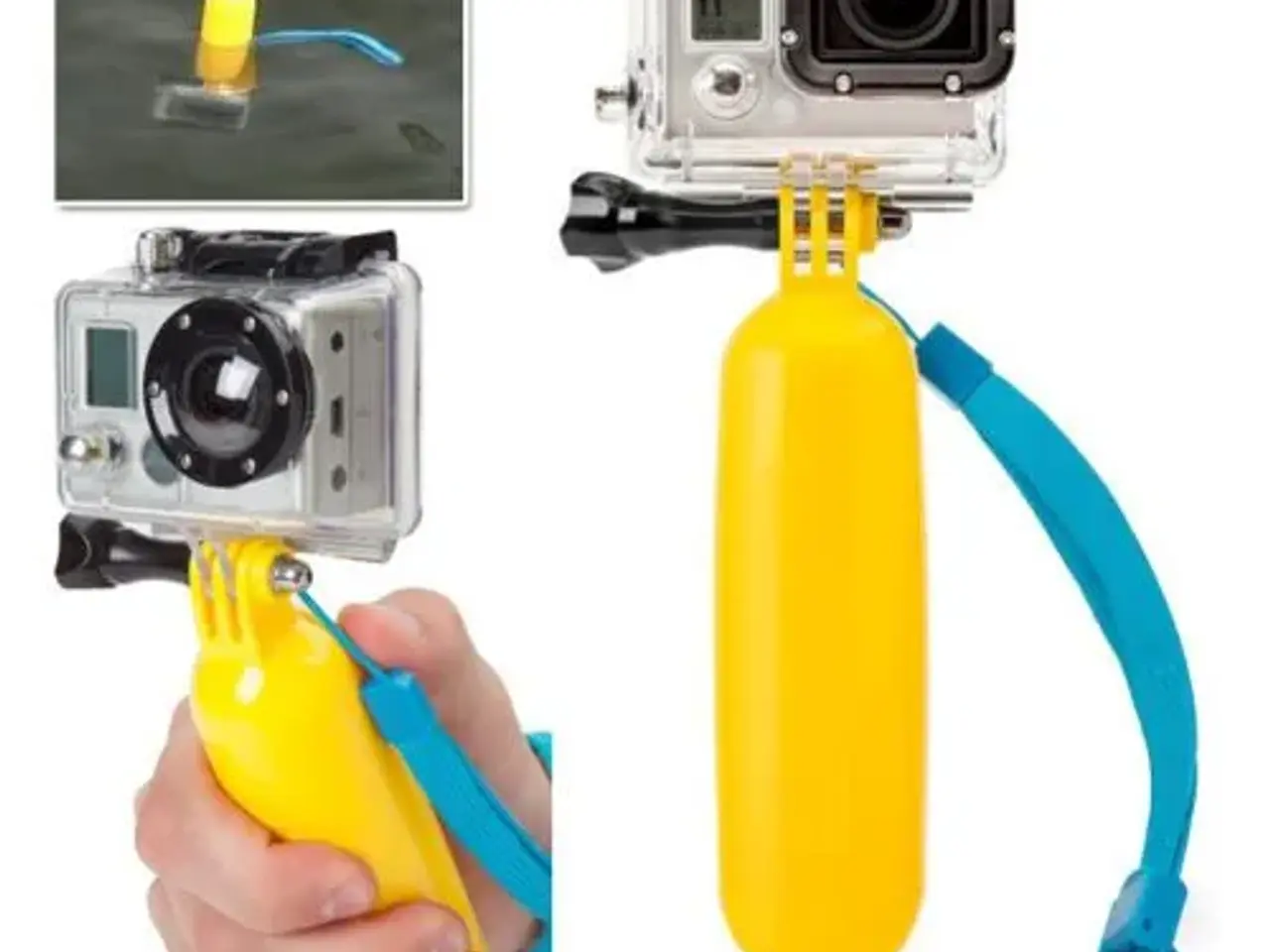 Billede 1 - GoPro float handle / Flydehåndtag