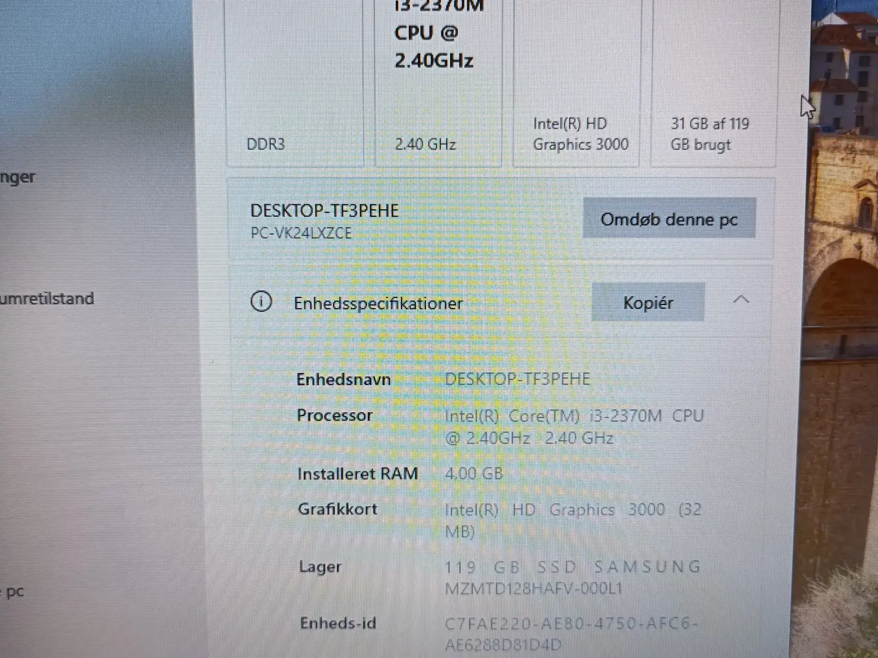 Billede 4 - Ældre Nec Versapro bærbar med windows 11 pro