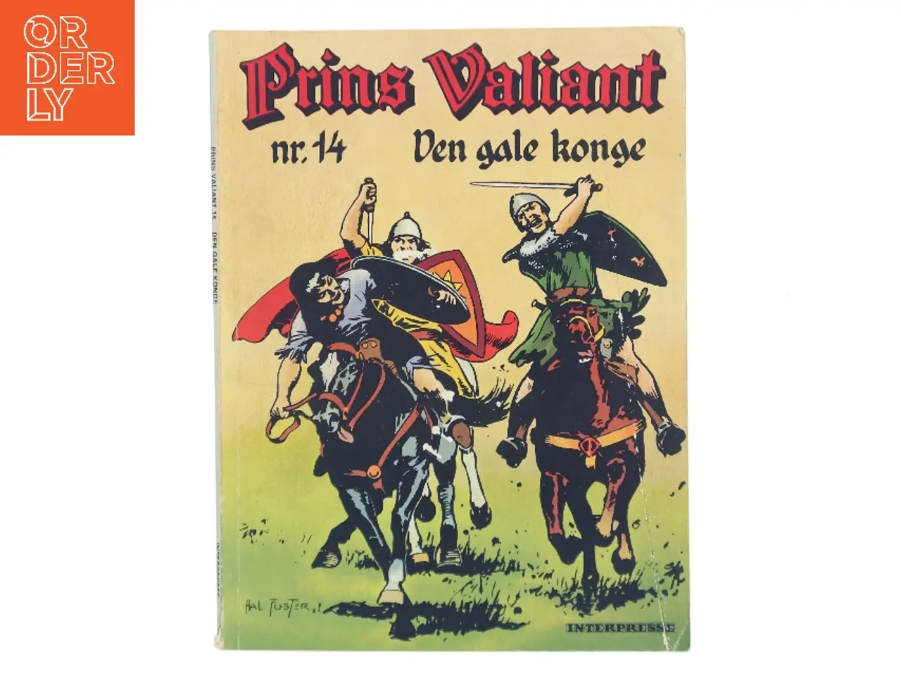 Billede 1 - Prins Valiant nr. 14 – Den gale konge af Hal Foster (Bog)