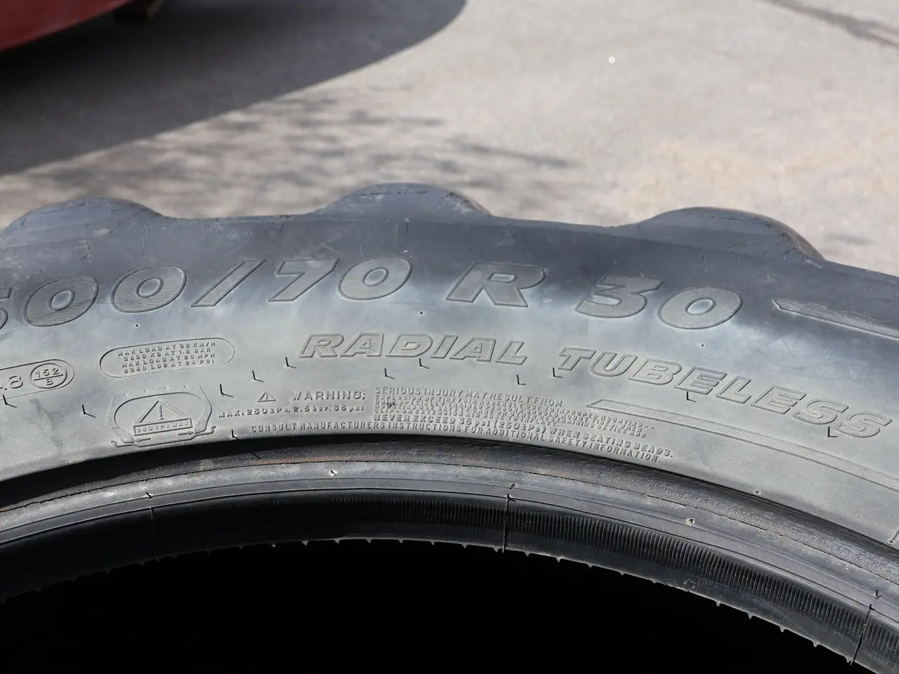 Billede 3 - 2 Stk Michelin Mach X Bib 600/70R30.