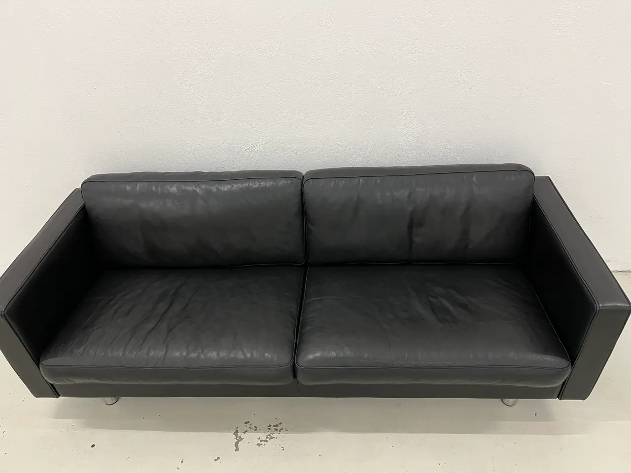 Billede 7 - Mogens Hansen MH321 3 Pers.Sofa i sort semianilin.