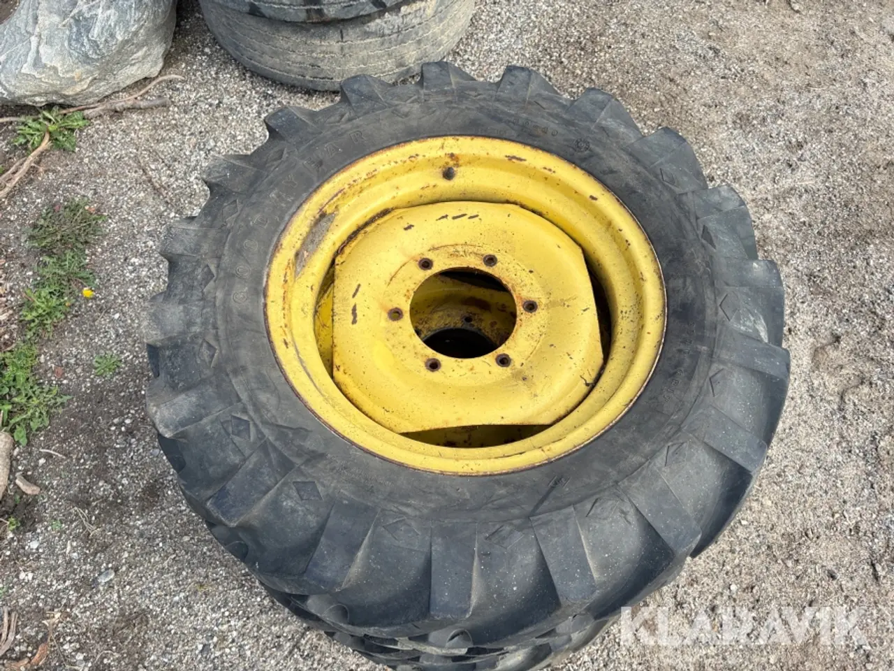 Billede 7 - Hjul til traktor Goodyear - 4 styk