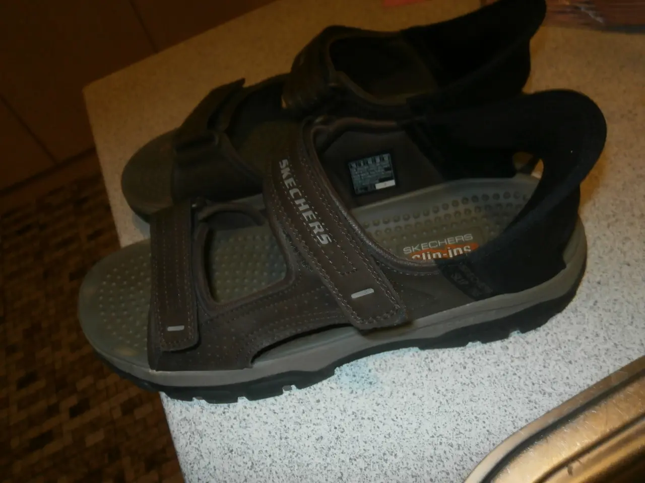 Billede 1 - Sandaler skechers- slip-ins
