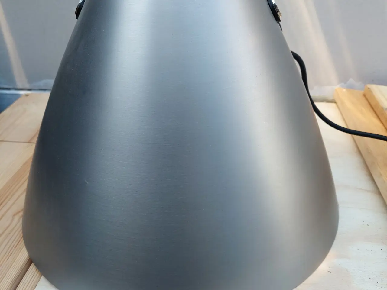Billede 4 - Stor loftlampen i metal