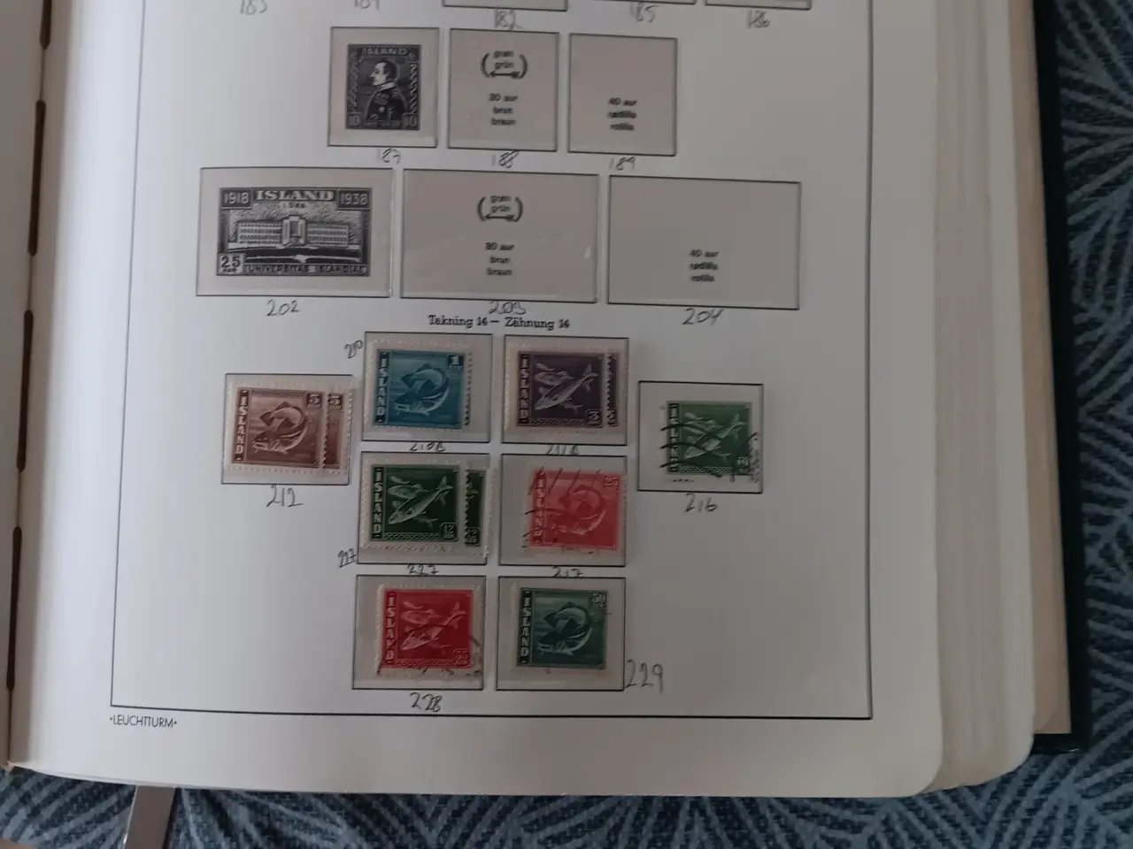 Billede 16 - Frimærkesamling Island