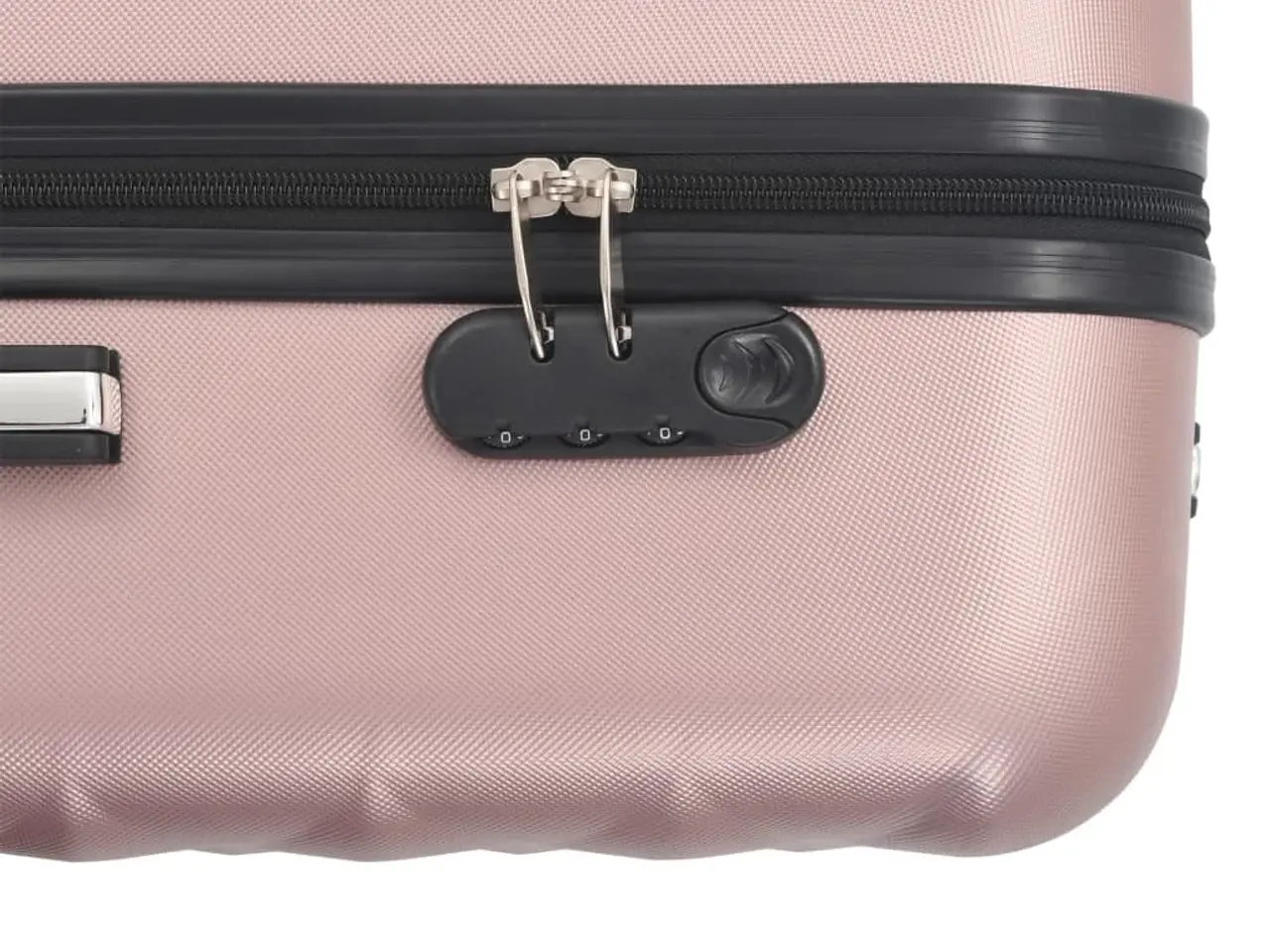 Billede 8 - Kuffertsæt i 3 dele hardcase rosenguld ABS
