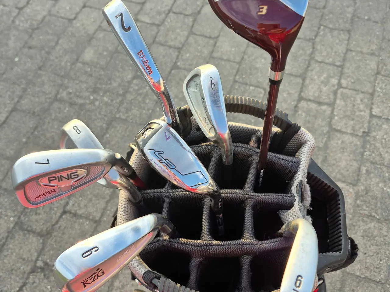 Billede 5 - Golfsæt med køller