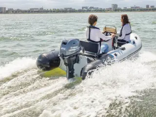 YAM 350 TaF - 25 HK Yamaha m/powertrim og konsol
