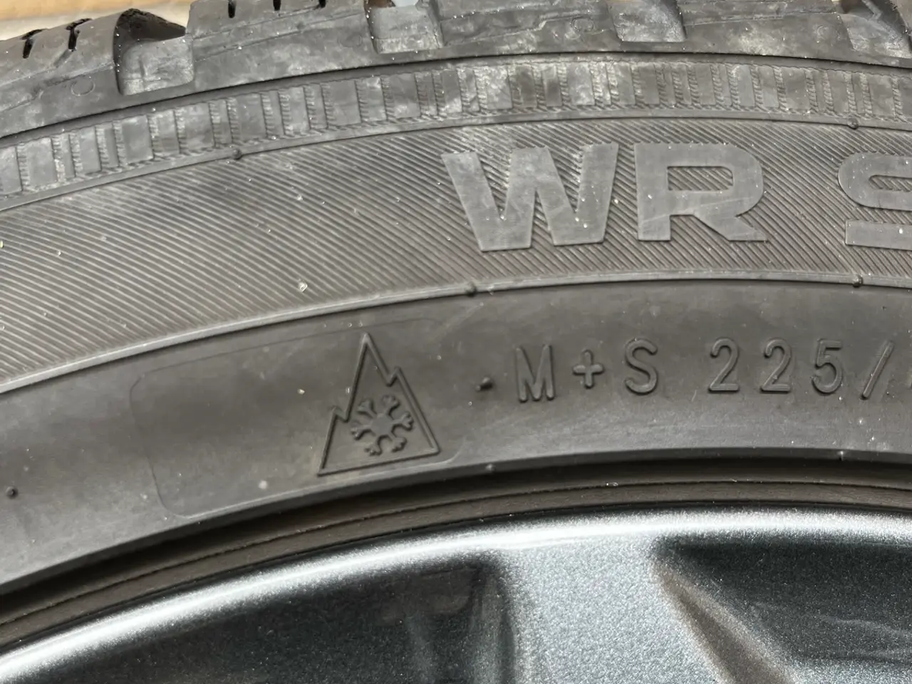 Billede 8 - ❄️ 17” RIAL GRAPHITE ALUFÆLGE + Nye Vinterdæk