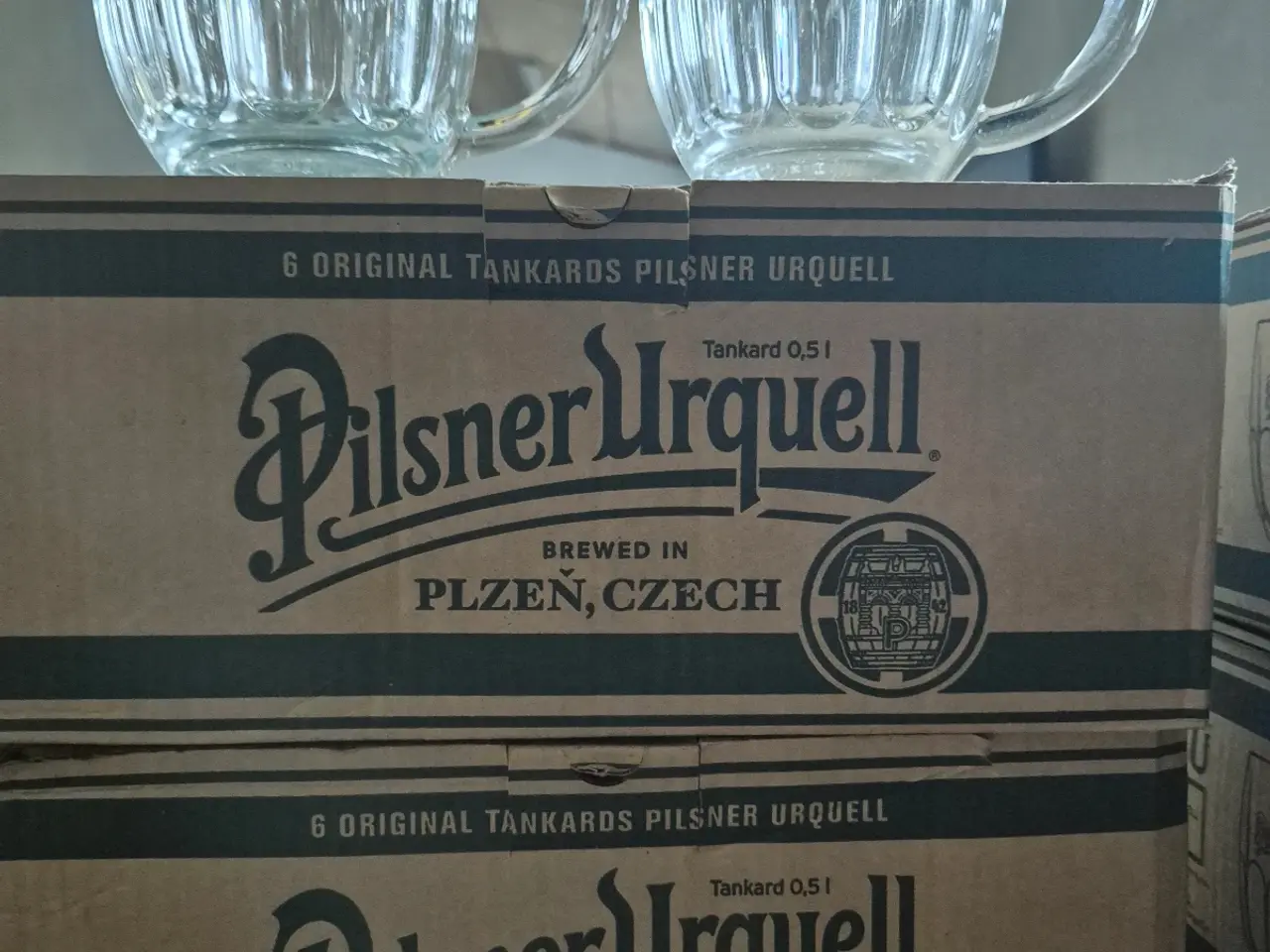 Billede 1 - 72 stk ølkrus fra Pilsner Urquell