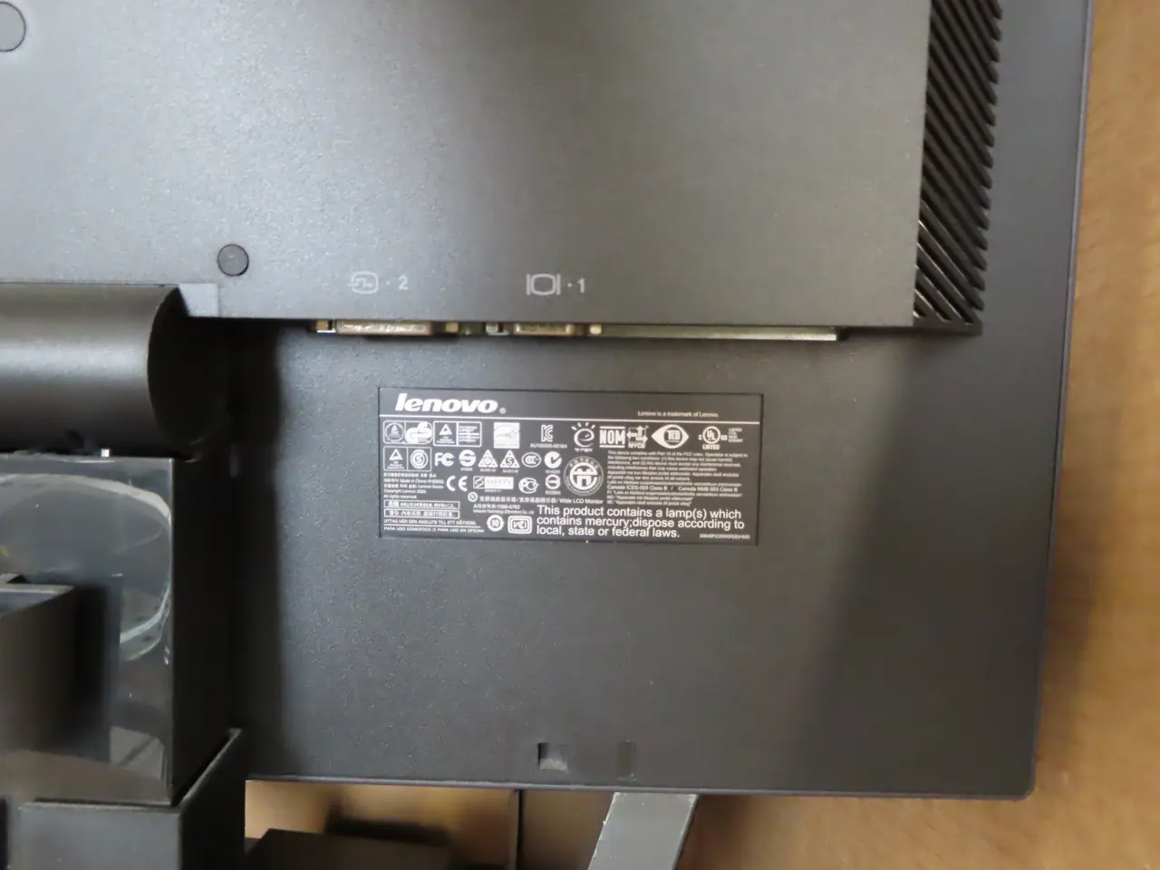 Billede 5 - 10 stk. Computerskærme bl.a. LENOVO