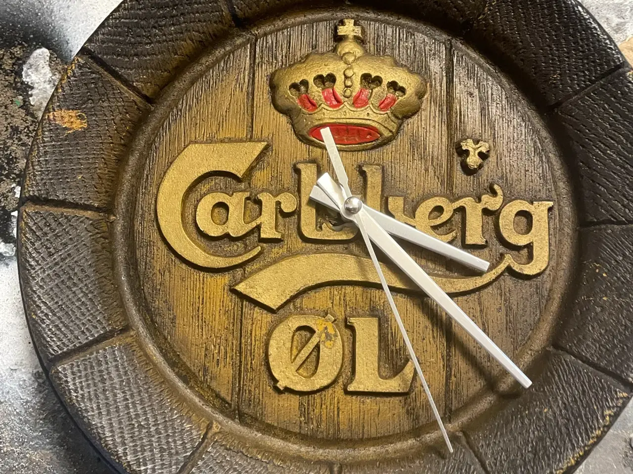 Billede 1 - Carlsberg ur
