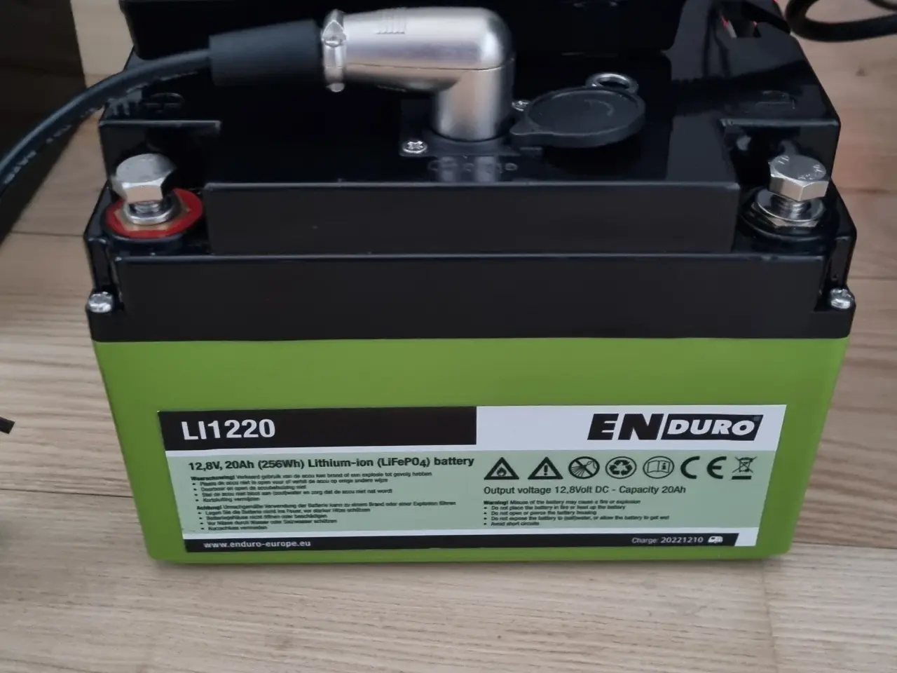 Billede 1 - 20Ah ENDURO batteri med lader