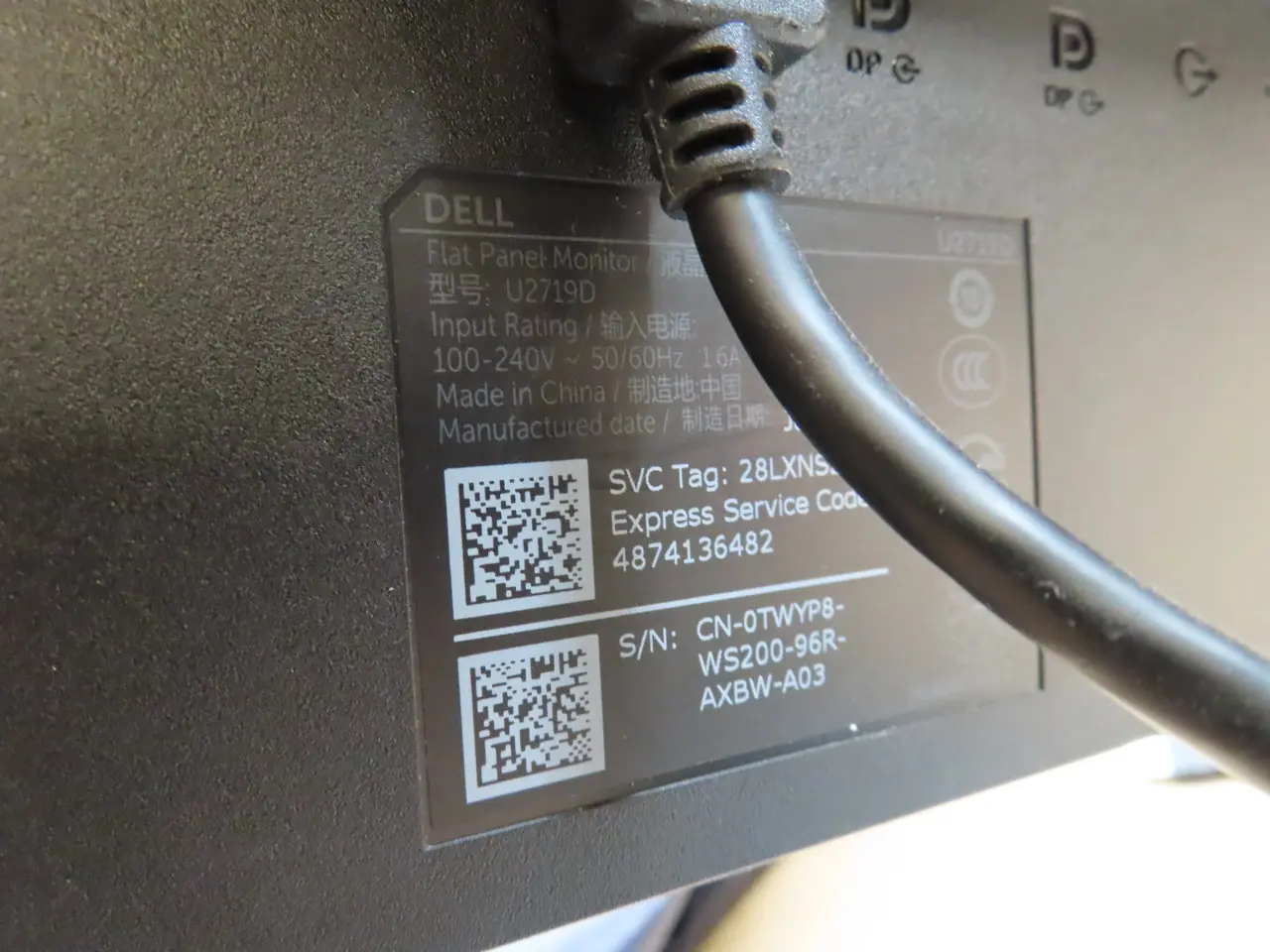Billede 4 - 27" LED-monitor, DELL U2719D