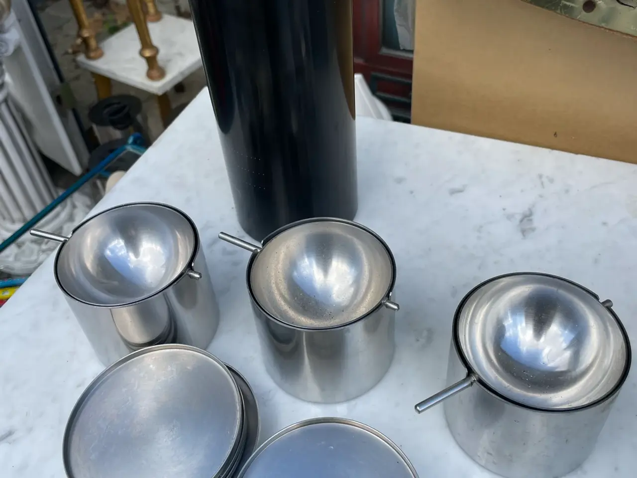 Billede 3 - Askebæger Stelton flaskebakker drinks k