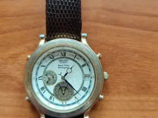 Seiko Quartz, World Timer Cronograph
