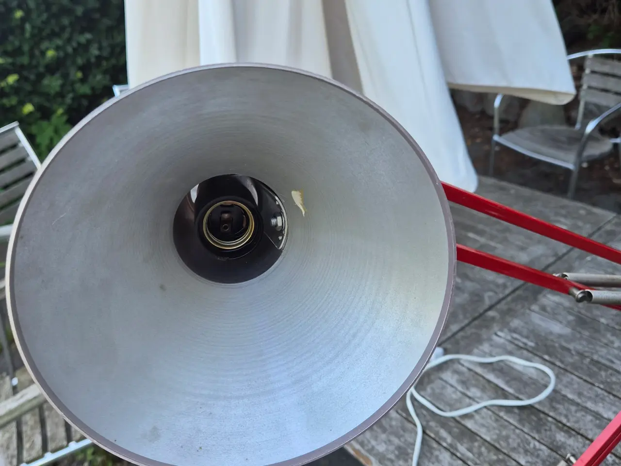 Billede 8 - Klassisk rød arkitektlampe i dansk design 