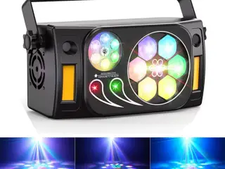 6-i-1 LED party lyseffekt - BeeEyes