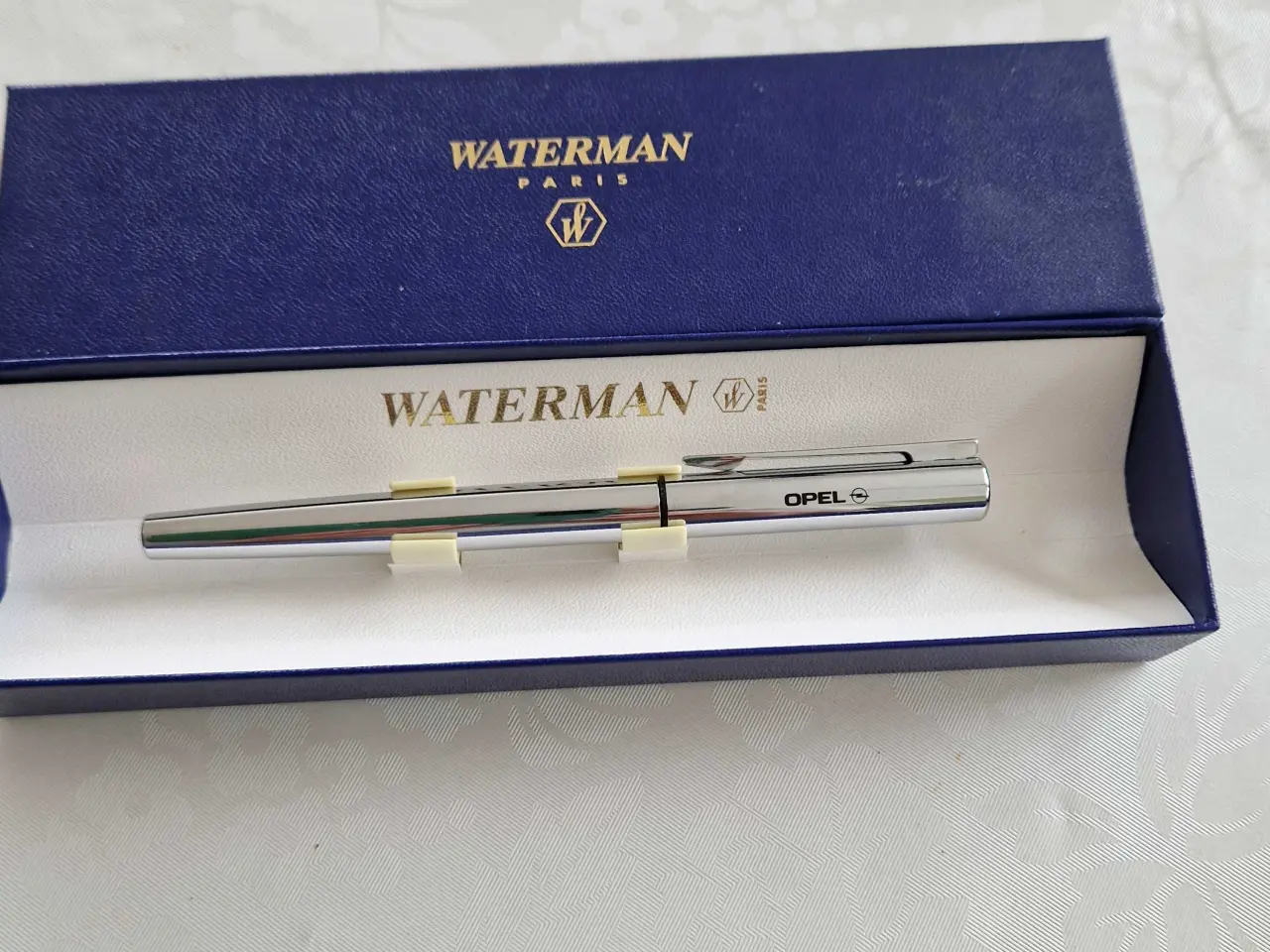 Billede 1 - Vintage Waterman fyldepen med Opel logo