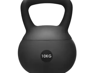 Soft kettlebell 10 kg sort(ubrugt)